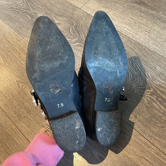 Little Burgundy Leather Loafers - Picture 3 of 3